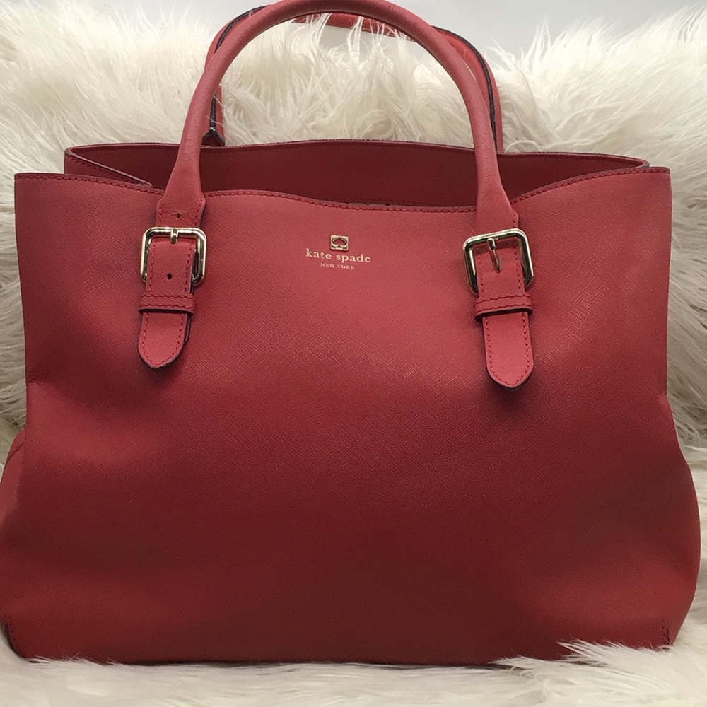 Kate Spade Red Tote Bag